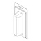 Visipak Thermoform-CLAMSHELL-#212-7.437-3.625-5.063-1.156-1.375-0.020-CLEAR, 500PK 212TF - alternate 1